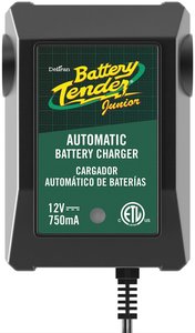 Battery Tender 021-0123 Battery Tender Junior 12V, 0.75A Battery Charger 