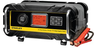 STANLEY BC25BS 25 Amp Bench Battery Charger with 75 Amp